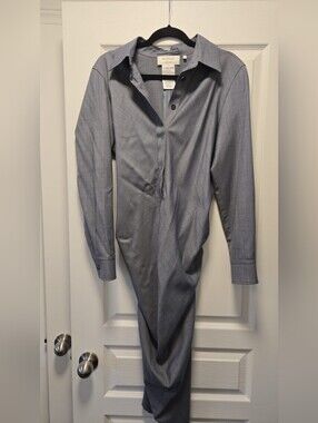 MaxMara Light Blue Midi Dress